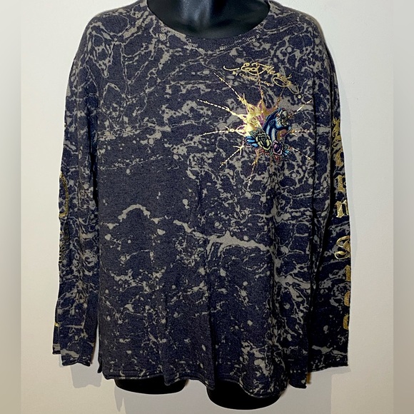 Ed Hardy Sweater - Picture 1 of 8